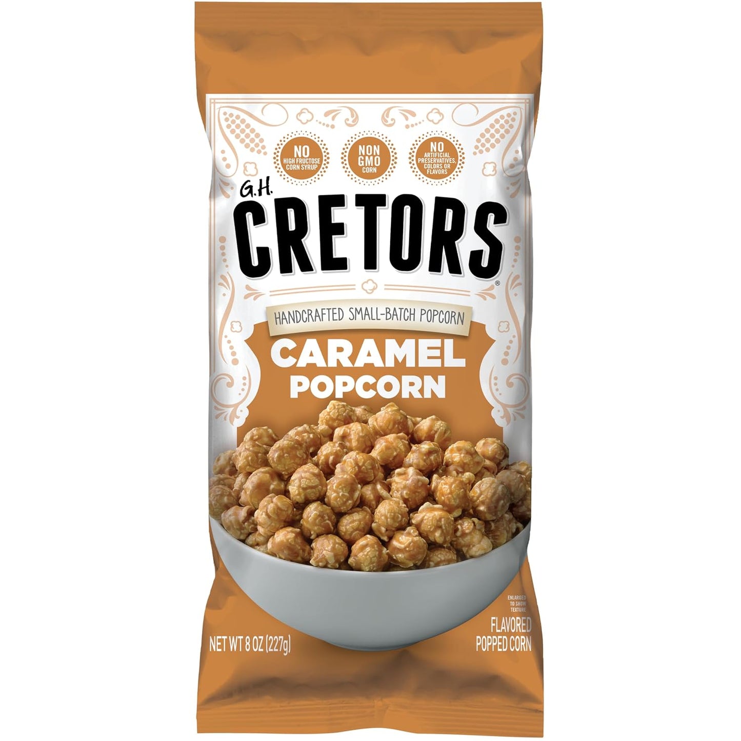 G.H.-Cretors’-Caramel-Corn-–-Irresistible-Gourmet-Caramel-Popcorn-Snacks-in--Individual-Bags,-8-(Pack-1351