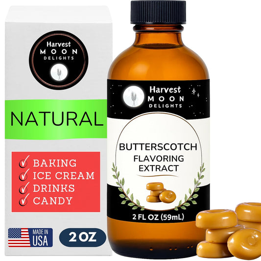 Natural-Butterscotch-Extract-for-Baking,-Drinks,-Ice-Cream,-Candy---2-oz-Water-Soluble-By-199