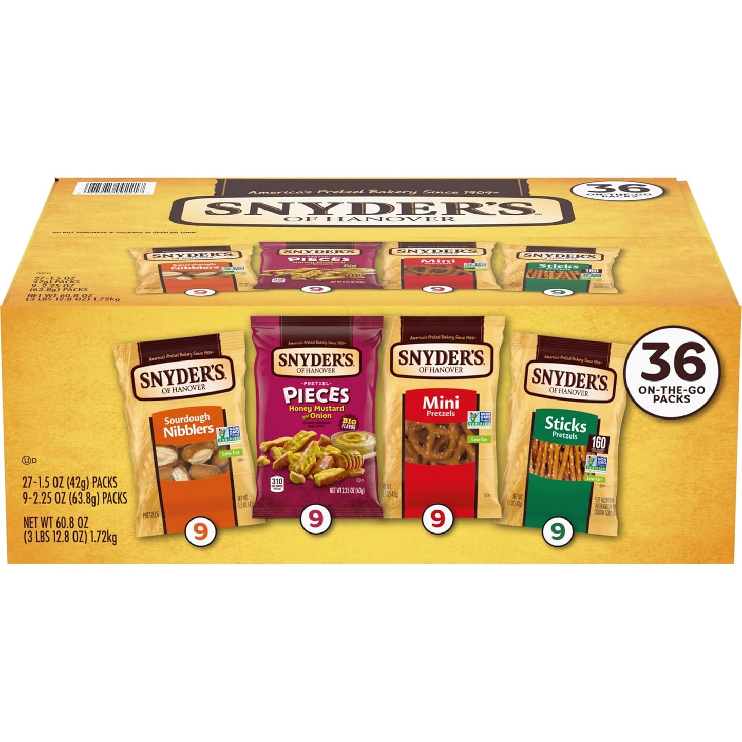 Snyder's-of-Hanover-Variety-Pack-Pretzels,-36-Count-Variety-Pack-(Pack--of-36)---1806