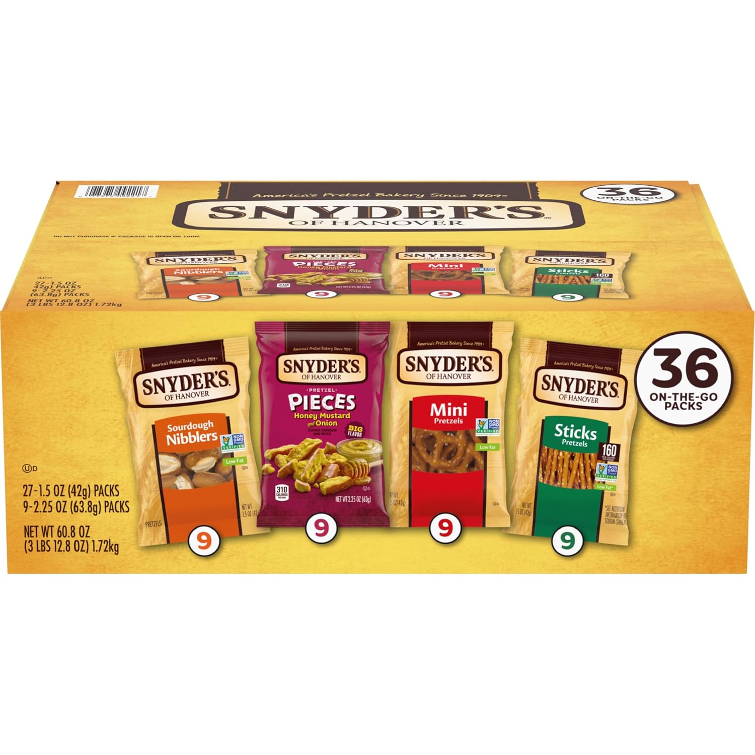 Snyder's-of-Hanover-Variety-Pack-Pretzels,-36-Count-Variety-Pack-(Pack--of-36)---1806