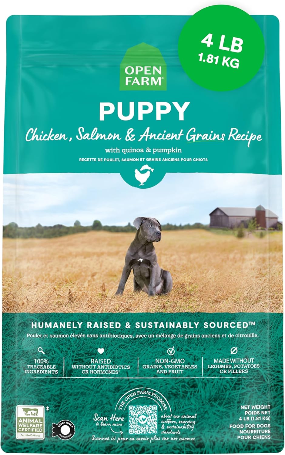 Open-Farm,-Ancient-Grains-Dry-Dog-Food-for-Puppies,-Protein-Rich-&-Nutrient-Dense,-2136