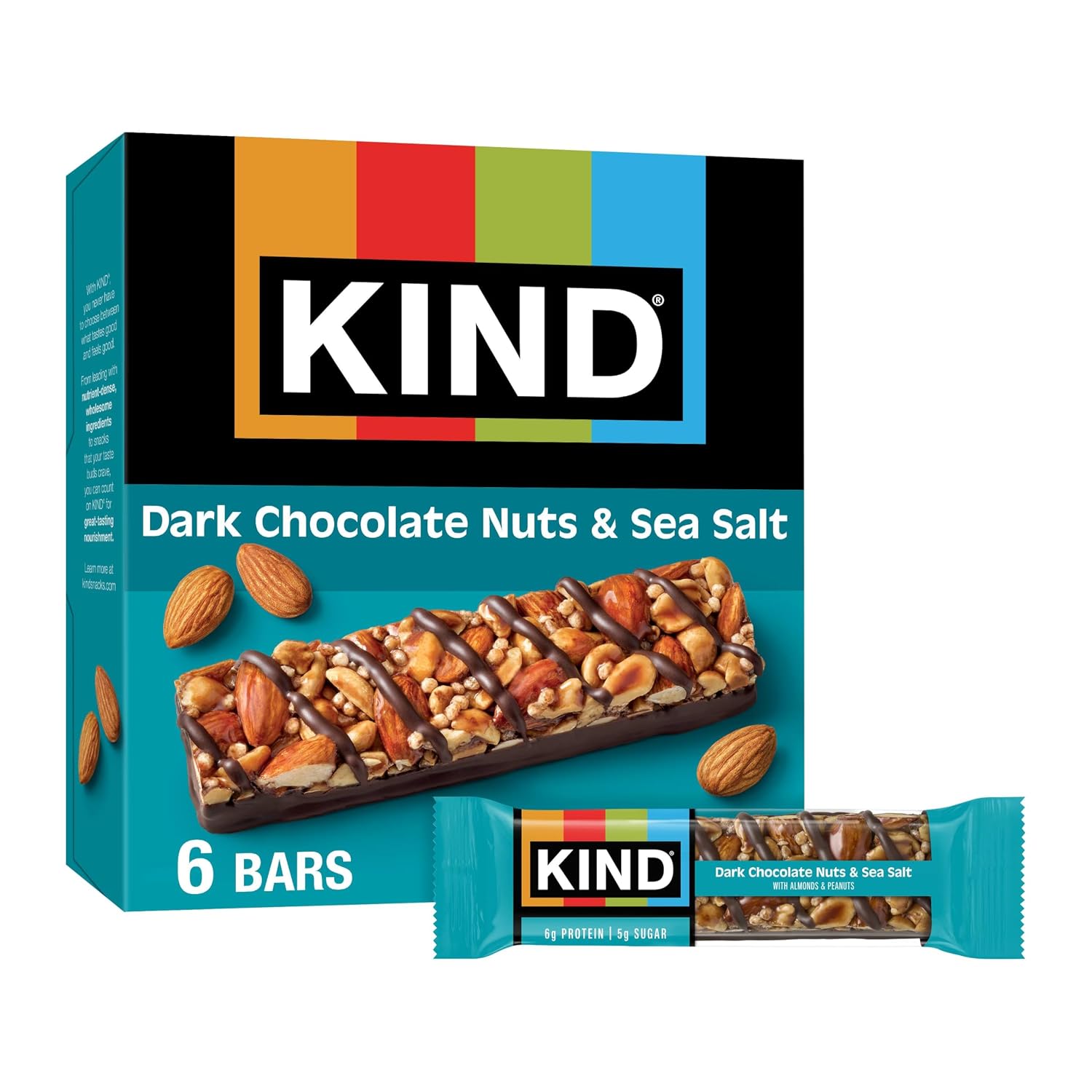 KIND-Healthy-Snacks-Bars,-Dark-Chocolate-Nuts-&-Sea-Salt,-Gluten--Free,-Low-Sugar,-Fiber-1308