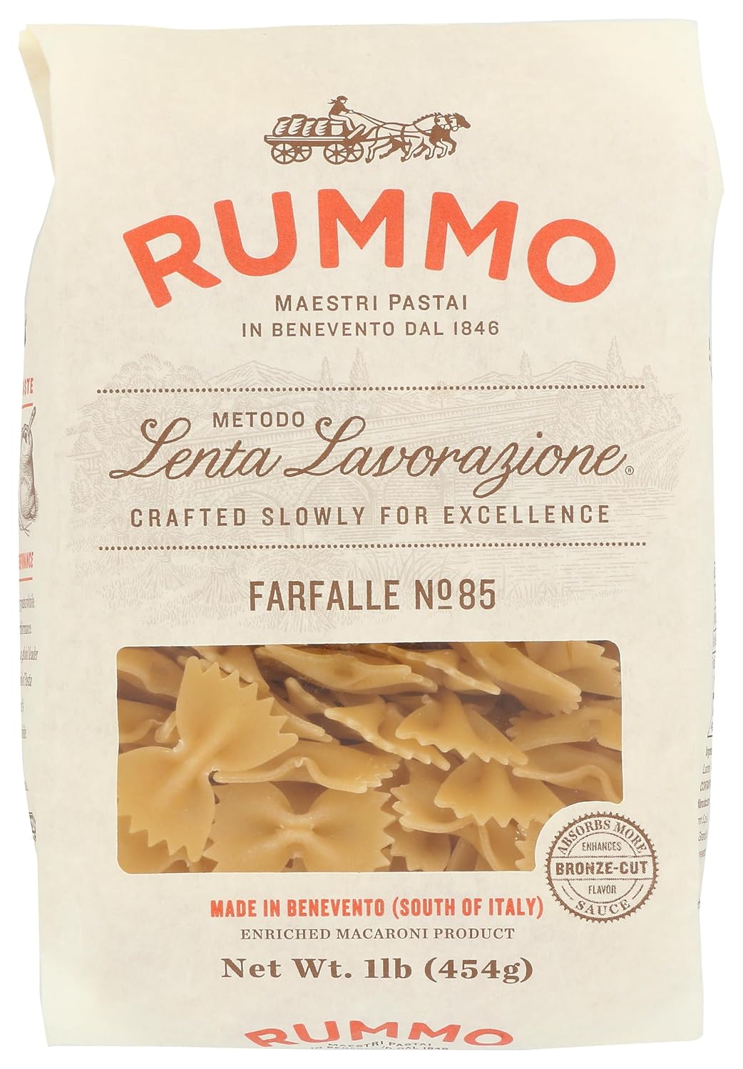 Rummo-Farfalle-Pasta,-Gluten-Free,-1-LB-(Pack-206