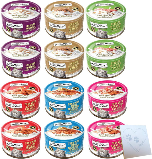 Variety-Pack-for-Fussie-Cat-Premium-Wet-Cat-Food-in-Goat's-Milk-&-Gravy-248