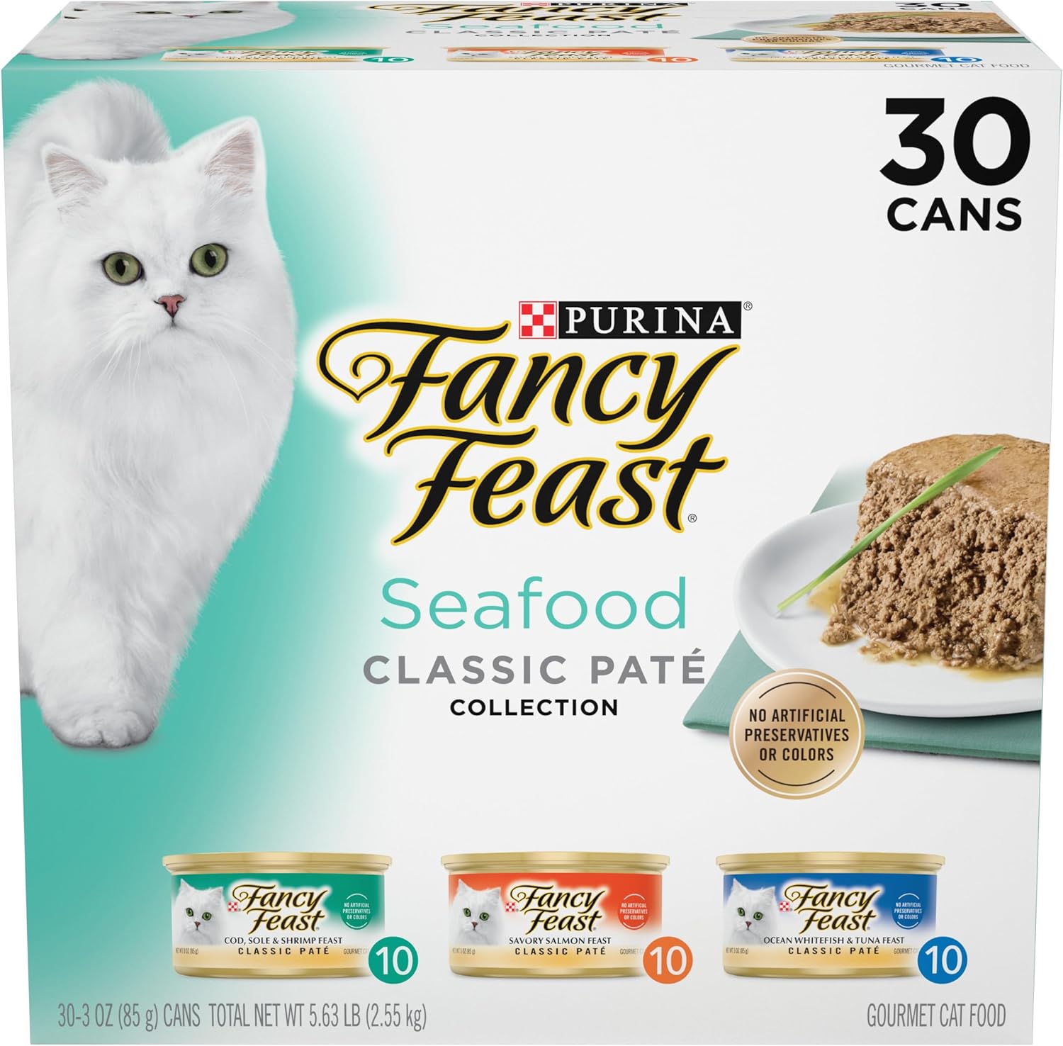 Purina-Fancy-Feast-Seafood-Classic-Pate-Collection-Grain-Free-Wet-Cat-Variety---of2009