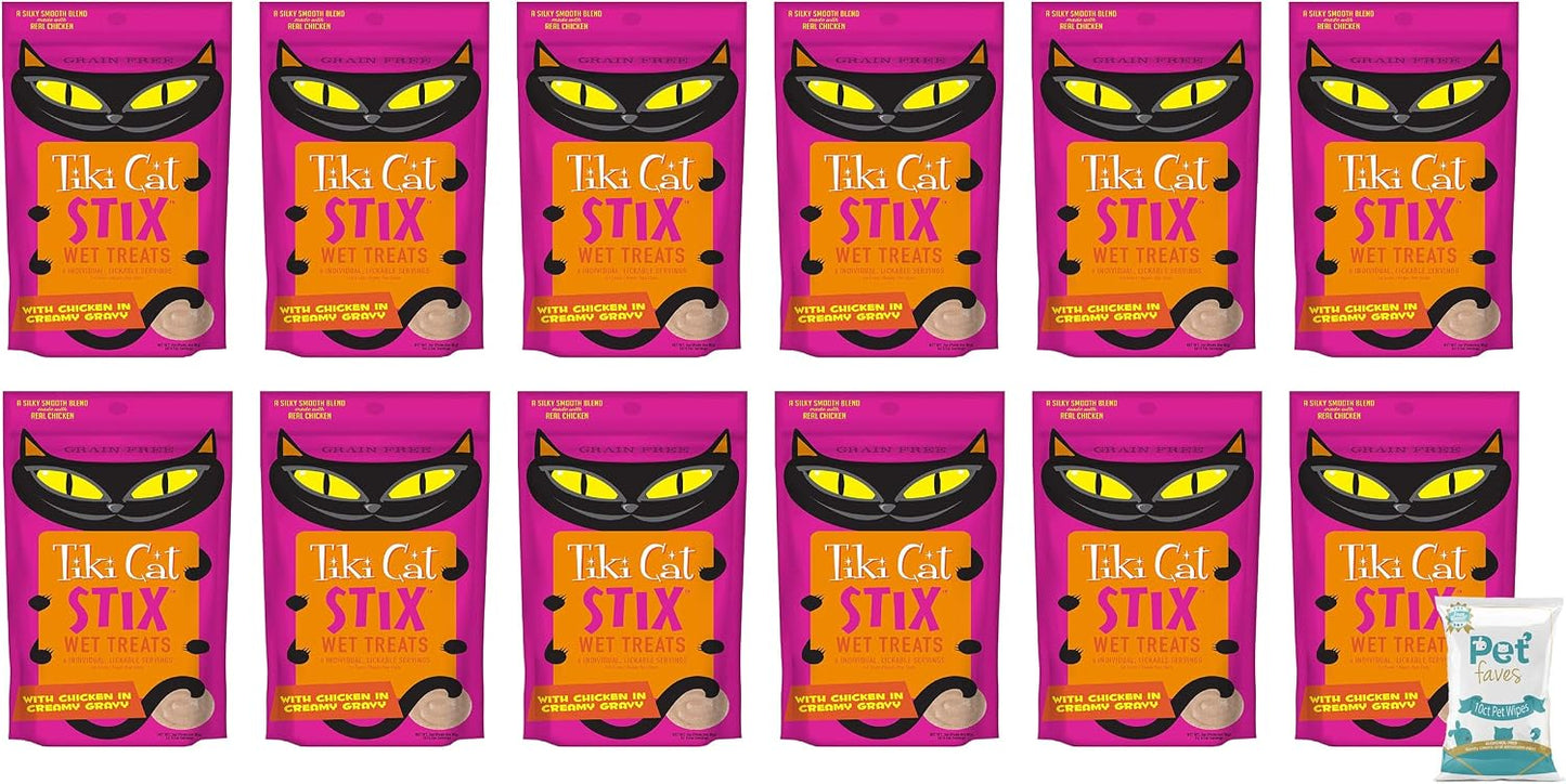 (12-Pack,-72-Stix)-Tiki-Pets-Cat-Stix-Wet-Treats-Topper,-Grain-Free-Lickable-84