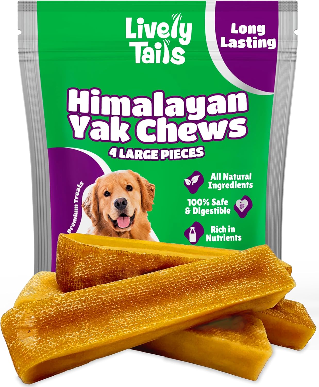 Healthy-Yak-Cheese-Himalayan-Chew,-All-Natural-&-High-in-Protein,-Odorless-Long-1244