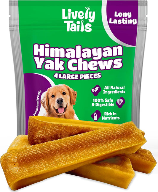 Healthy-Yak-Cheese-Himalayan-Chew,-All-Natural-&-High-in-Protein,-Odorless-Long-1244