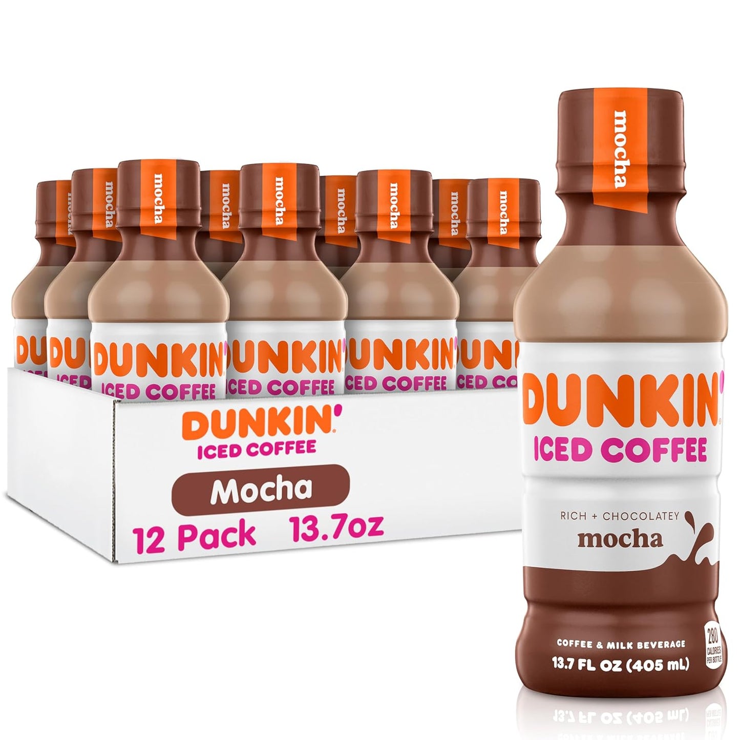 Dunkin'-Mocha-Iced-Coffee-Bottle,-13.7-fl-oz,-12-Pack-------2519