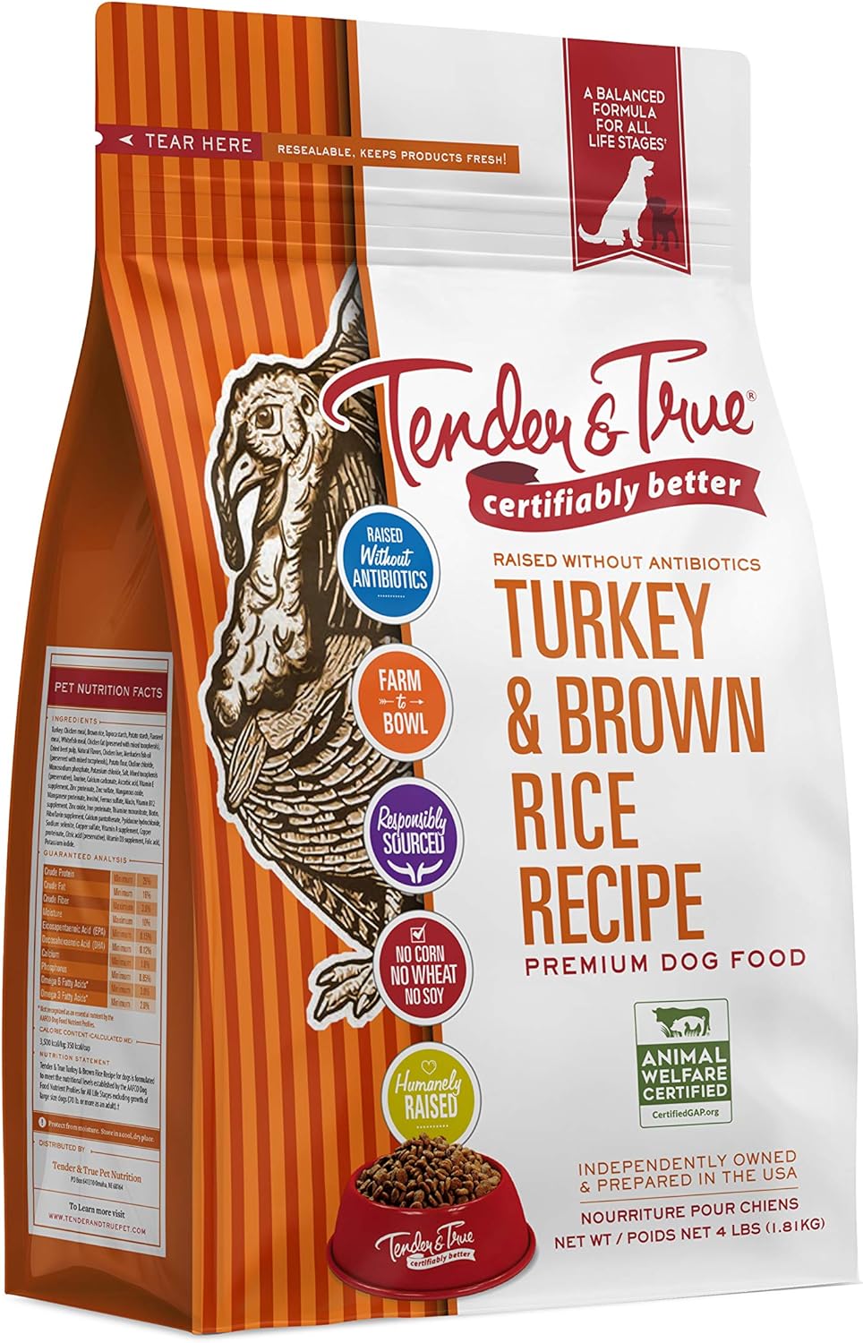 Tender-&-True-Alimento-para-perros-con-receta-de-1821