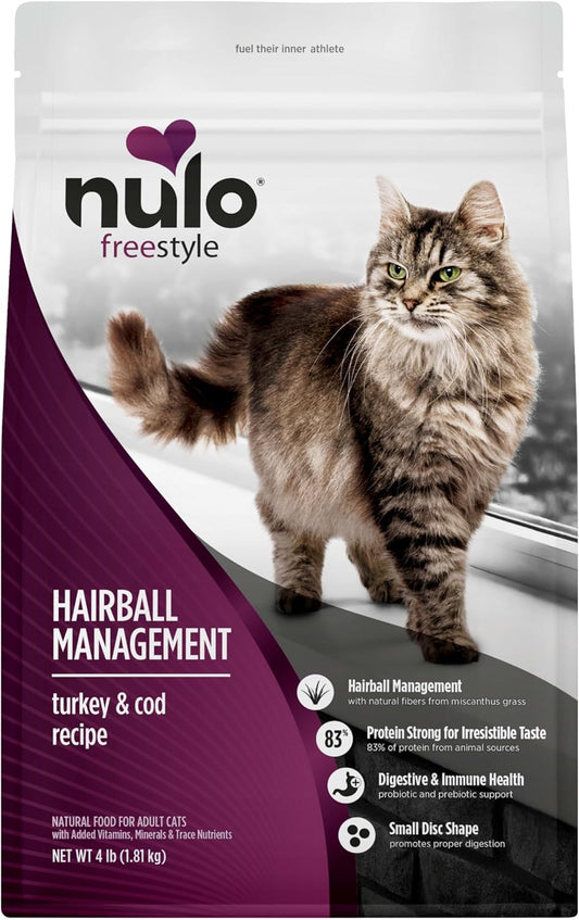 Nulo-Freestyle-Cat-Food,-For-Hairball-Management,-Premium-Grain-Free-Dry-Small-Kibble,-Natural-Protein1544