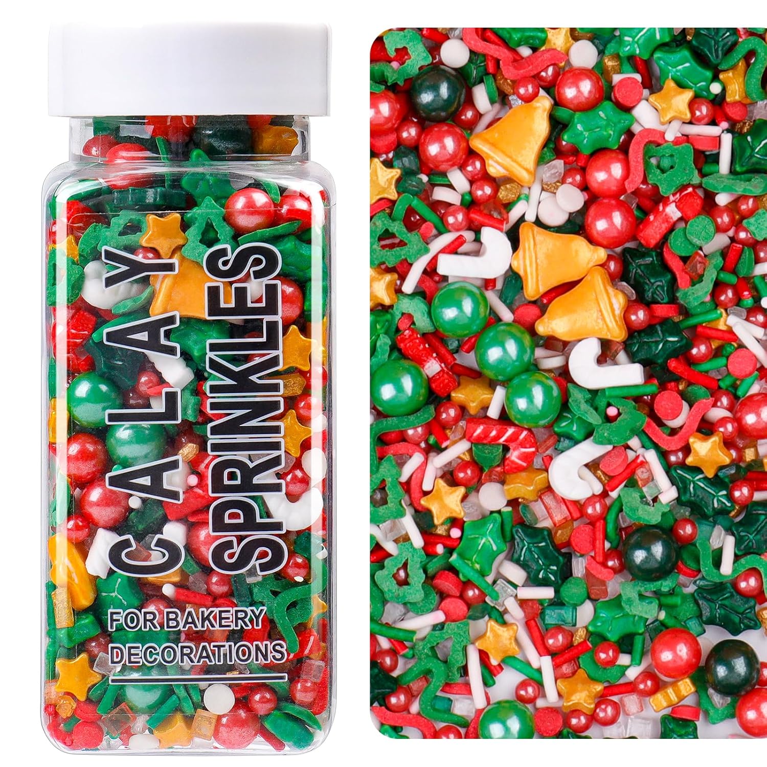 Christmas-Sprinkles-for-Baking,-Red-and-Green-Sprinkles,-Holiday-Sprinkle-Mix-for-Cookies,-Cream,-1241
