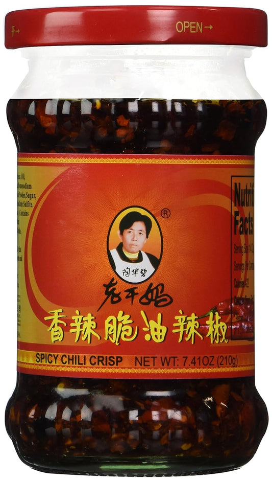 Spicy-Chili-Crisp-(Chili-Oil-Sauce),-7.41-oz-Bottle-------1657