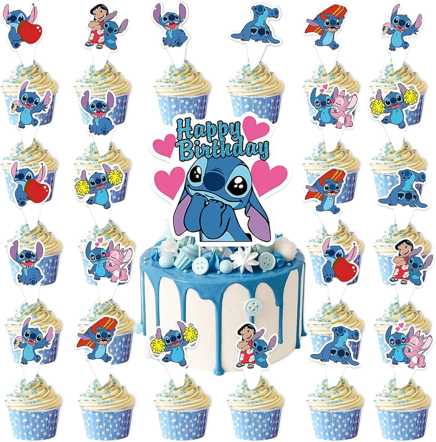 25PCS-Blue-Cartoon-Cake-Toppers-Cupcake-Toppers-4284