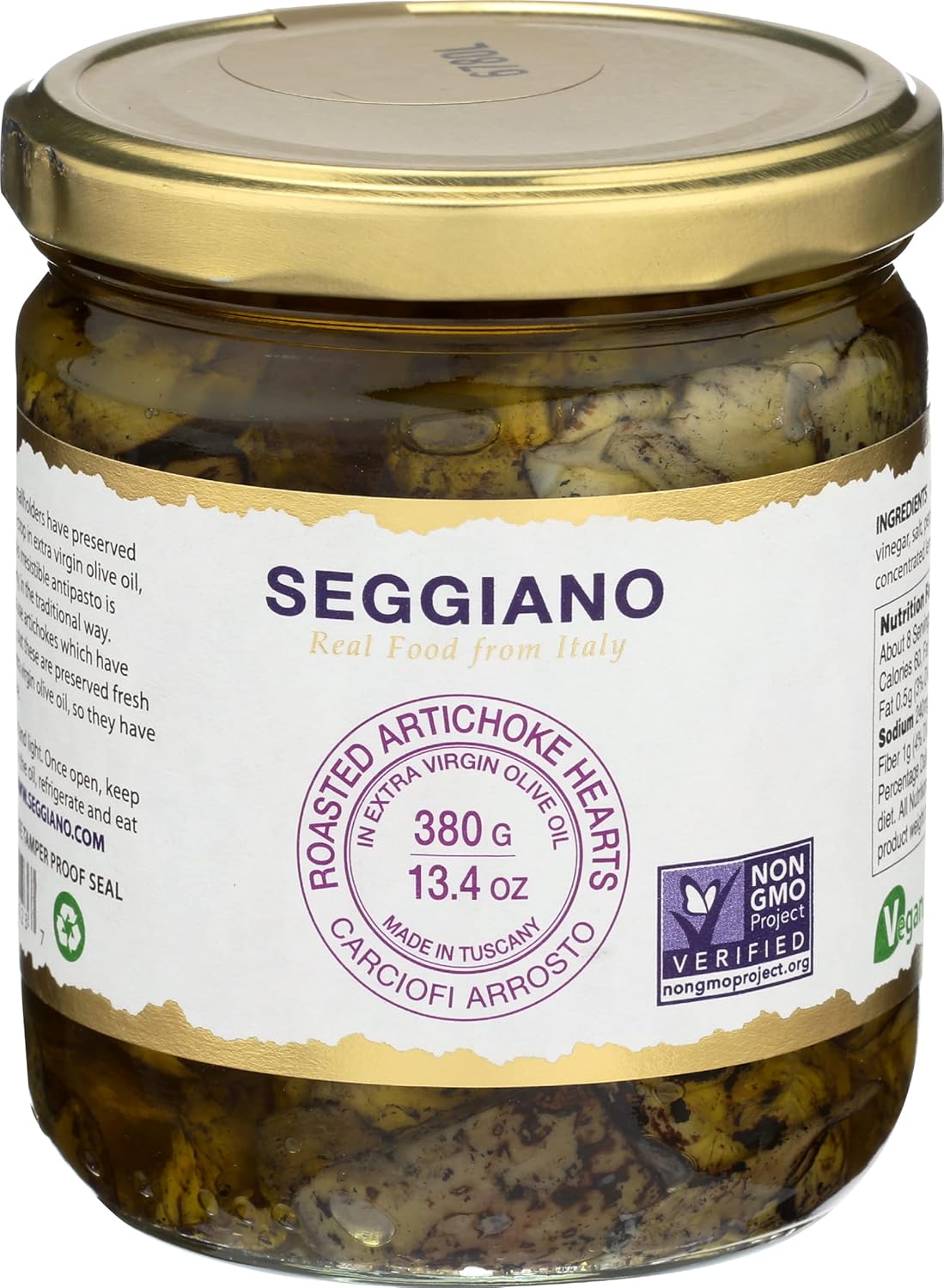 Seggiano,-Corazones-de-alcachofa-tostada,-13.4-oz-----761