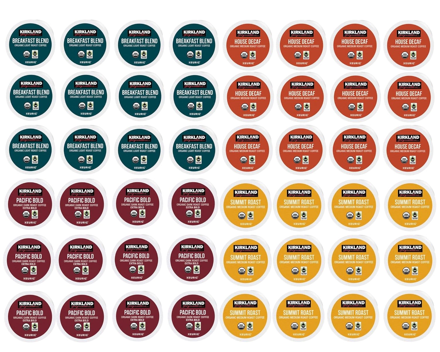 Kirkland-Signature-Organic-K-Cups-Variety-Pack---Arabica,-Single-Serve-Coffee-Pods-for-875