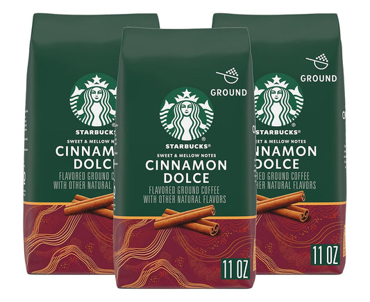 Starbucks-Cinnamon-Dolce-Flavored-Ground-Coffee,-Blonde-Roast,-Made-With-Arabica-Beans,-11-Ounce-243