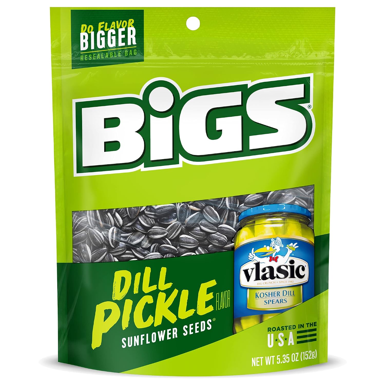 BIGS-Sunflower-Seeds,-Vlasic-Dill-Pickle-Flavor,-5.35-oz.-(Pack-of--12)----1371