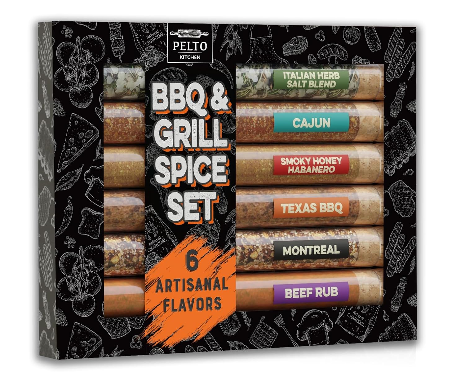 BBQ-&-Grill-Spice-Set---6-Spice-Blend-Flavors-in-Tubes-991