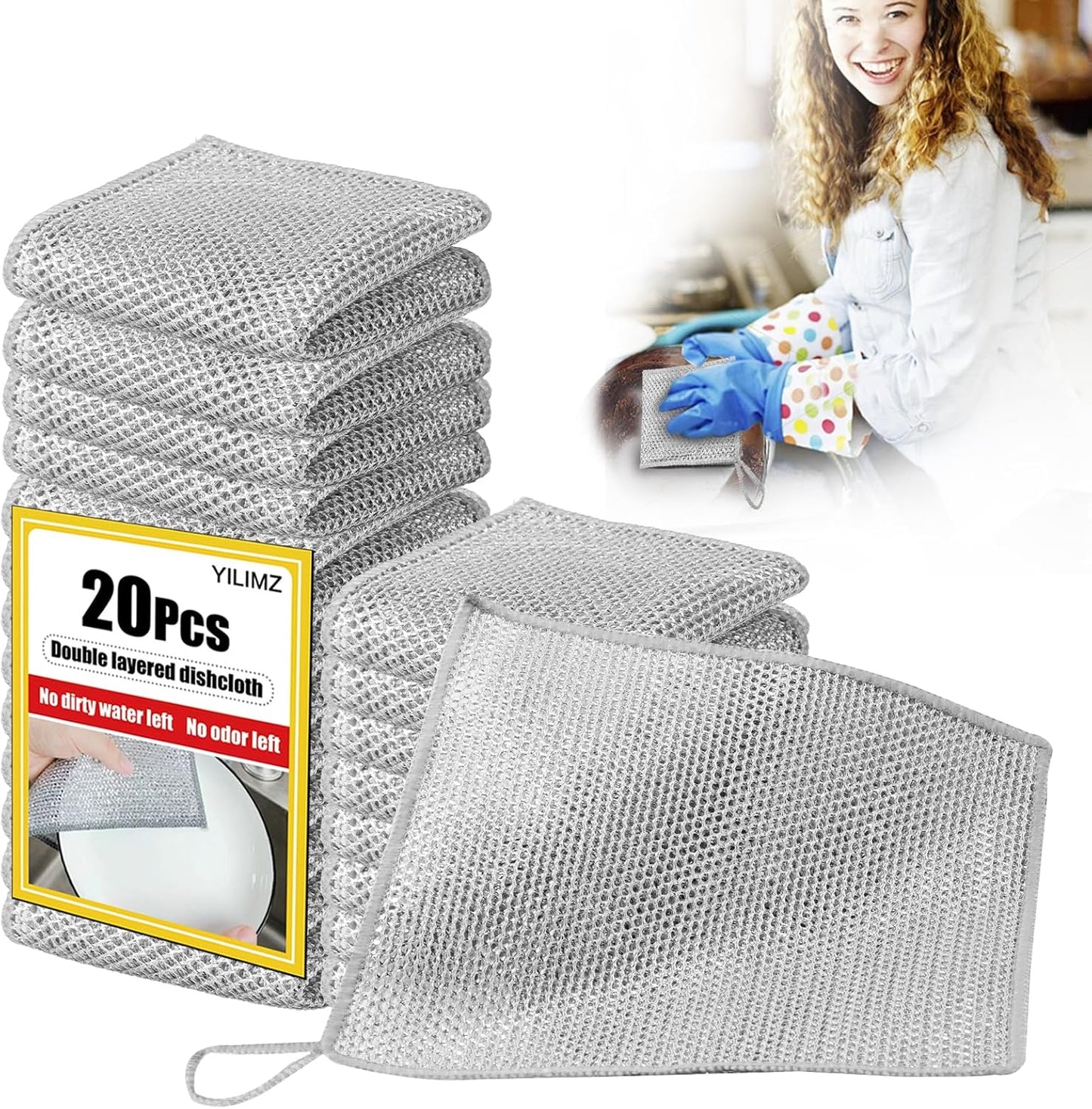 20PCS-Double-Wire-Dishwashing-Rags?New-Upgraded-Non-Scratch-Wire-Dishcloth?Multipurpose-747