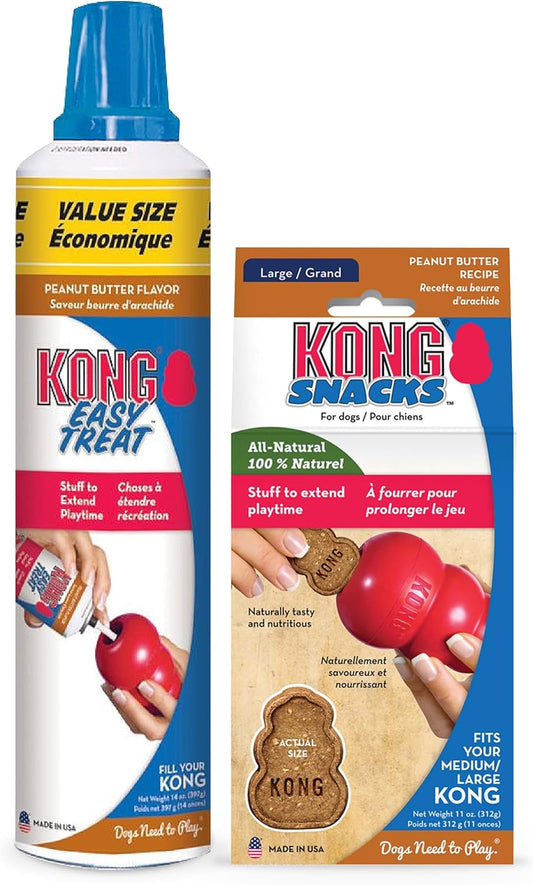 KONG-Easy-Treat-14oz-&-Snack-Combo,-Peanut-Butter---Large--1289