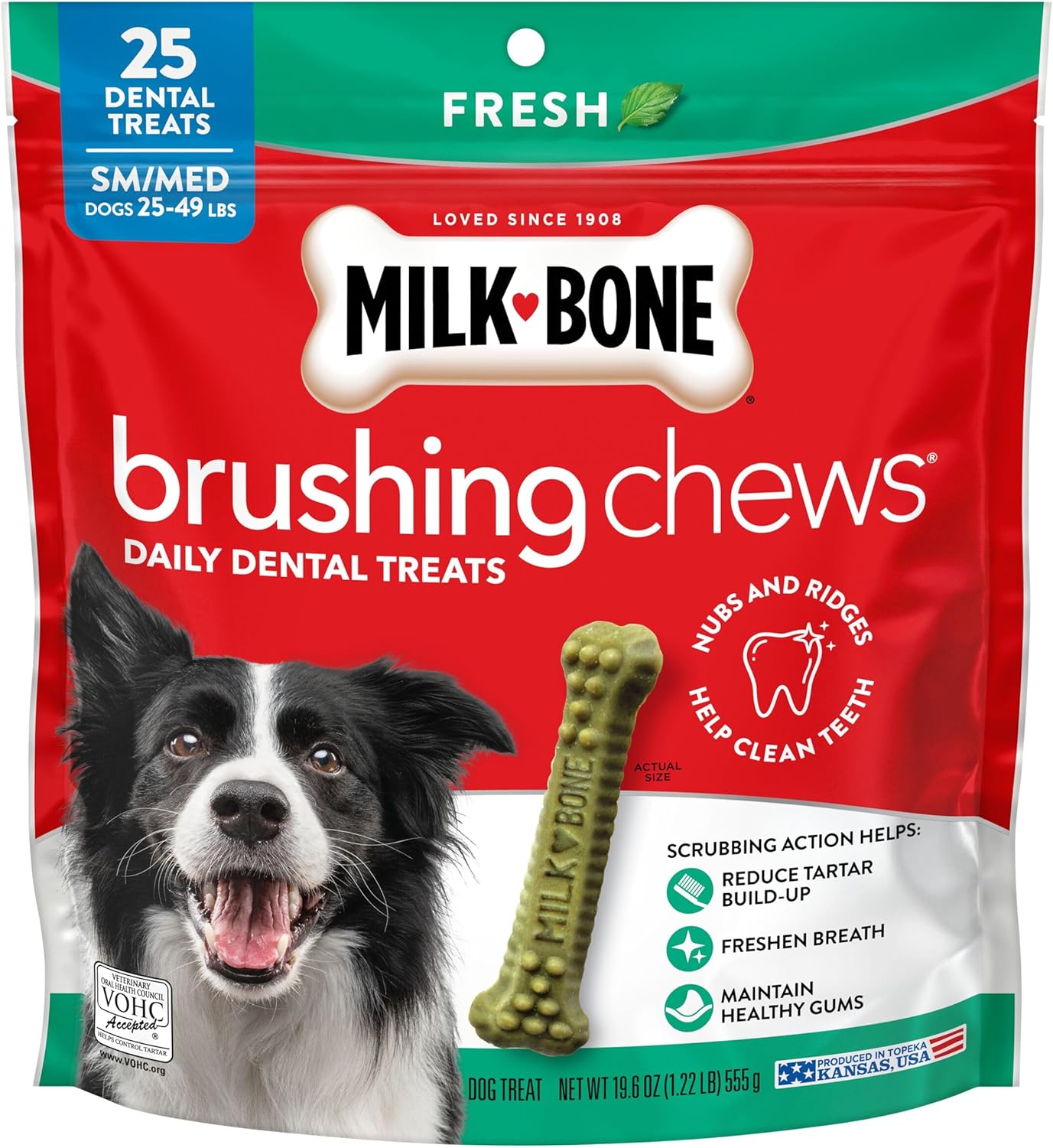 Milk-Bone-Brushing-Chews-Original-Chicken-Flavor-Daily-Dental-Dog-Treats,-Small/Medium,-Oz.-2834