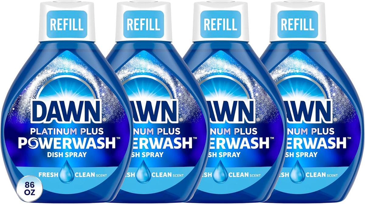 Dawn-Powerwash-Spray-Refill,-Dish-Soap,-Dishwashing-Liquid,-Cleaning-Supplies,-Fresh,-4-225