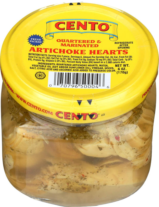 Cento-Foods-(Alanric)-Alcachofa,-marinada,-6-onzas-----93