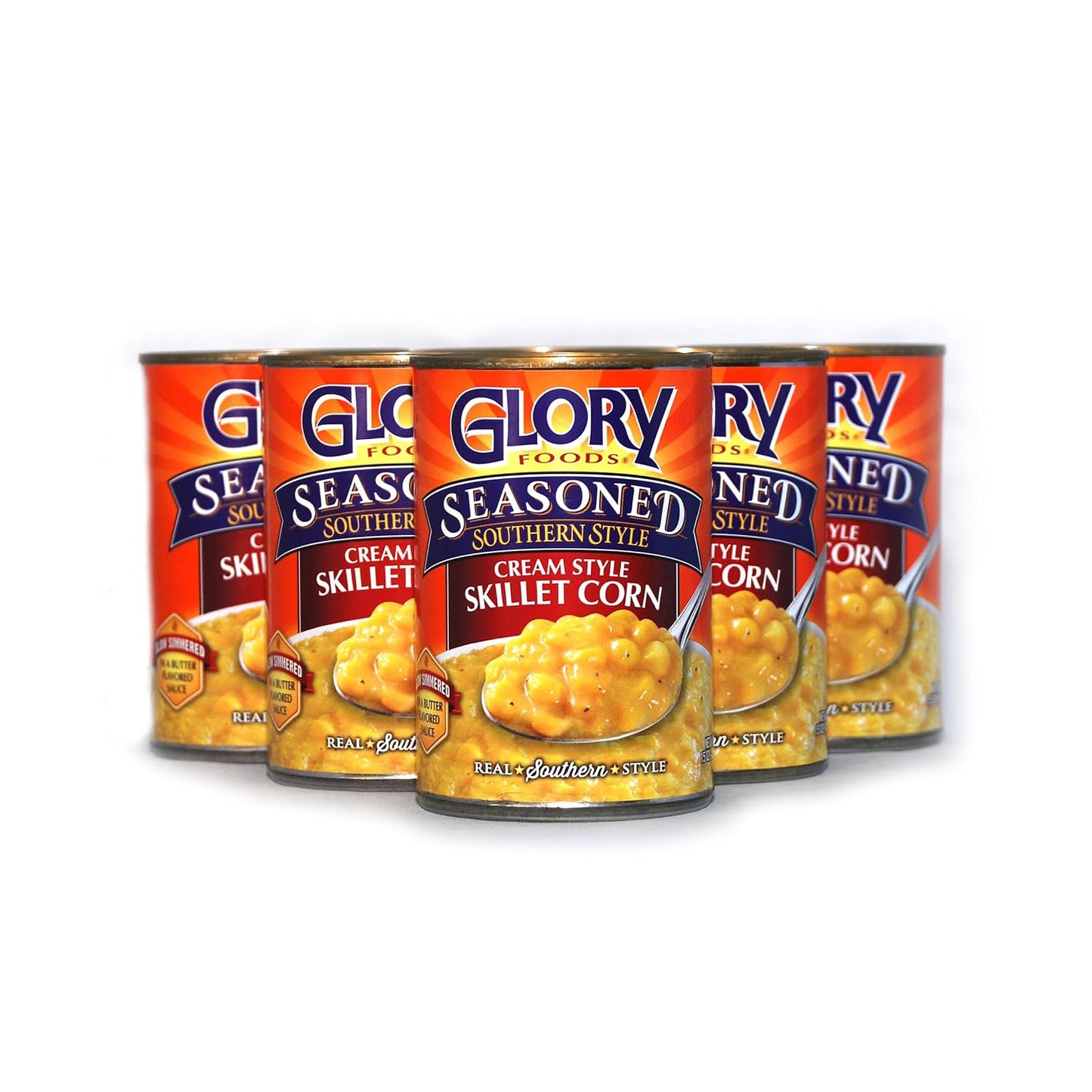 Glory-Seasoned-Southern-Style-Cream-Style-Skillet-Corn,-15-Ounce,-6-Pack---215