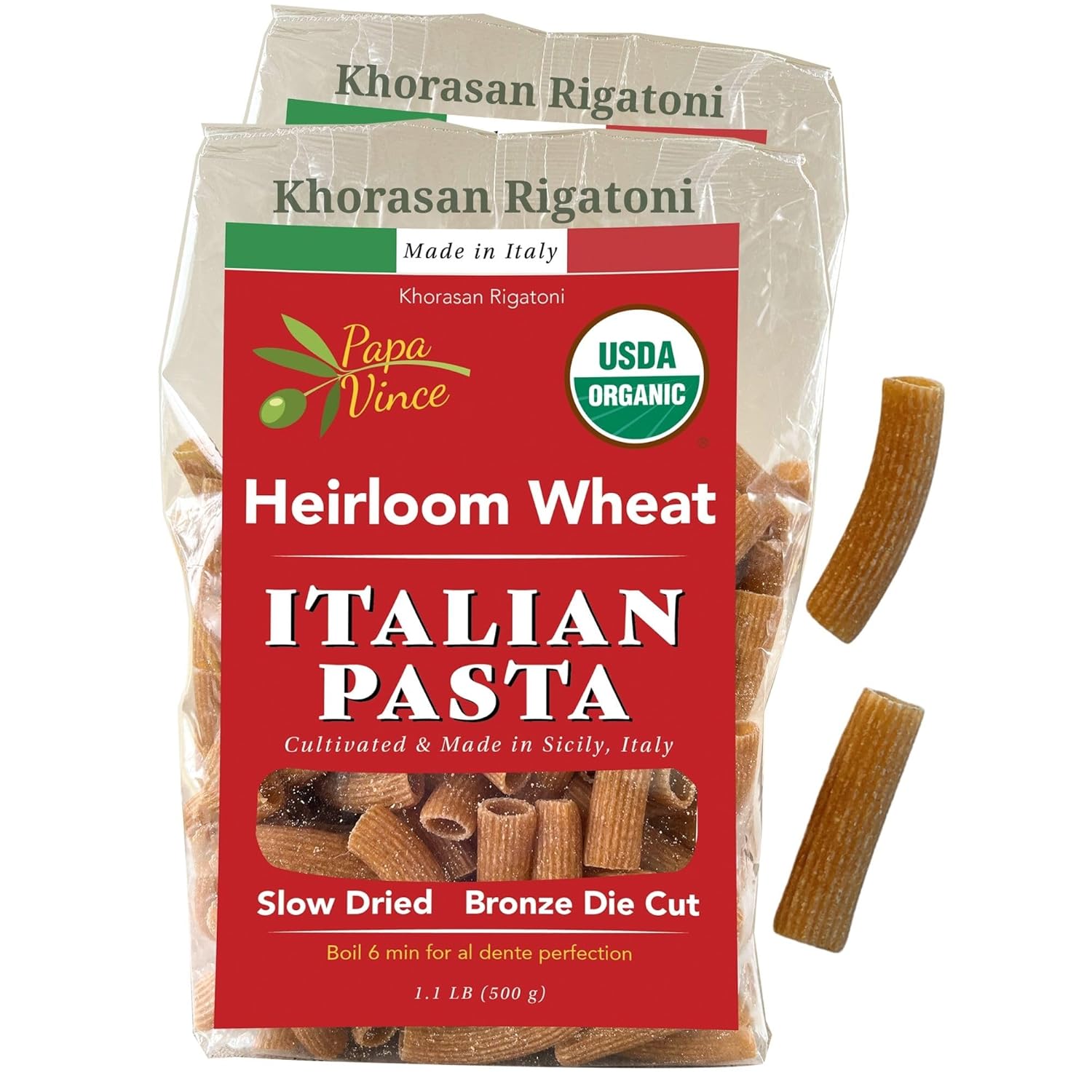 Papa-Vince-Organic-Whole-Wheat-Non-Enriched-Rigatoni:-Low-Italian-479