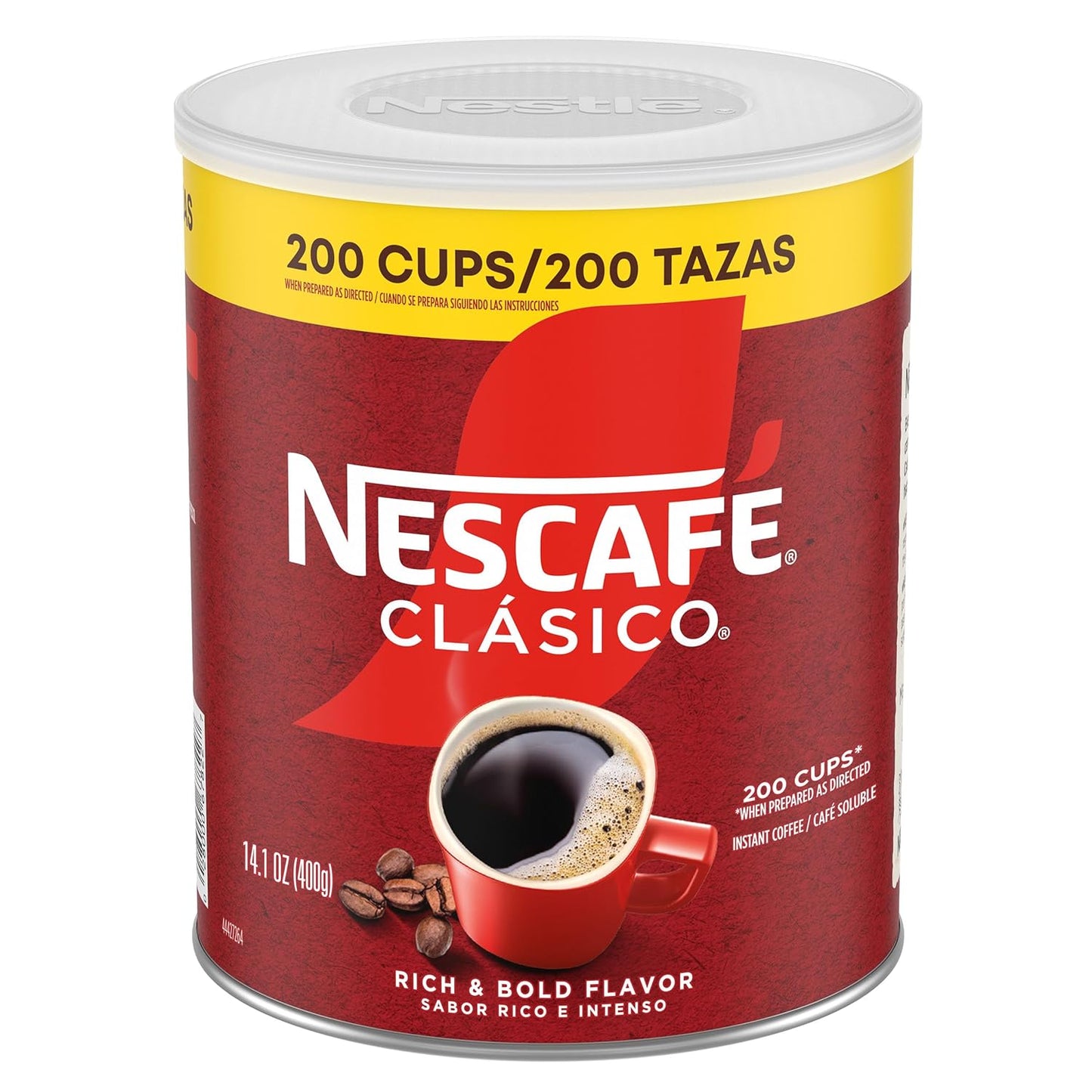 NESCAFÉ-CLÁSICO-Café-instantáneo,-café-tostado-oscuro,-1-recipiente-(14.1-onzas)--1789