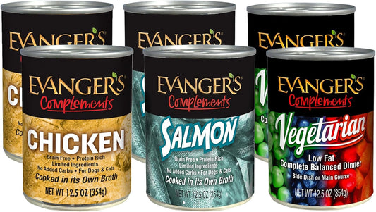 Evanger's-Complements-Canned-Dog-&-Cat-Food-Variety-Pack-–-6-Count,-12.5-344