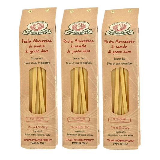 Rustichella-d'Abruzzo-Fettuccine-(Pack-of-3),-500g-Each-840