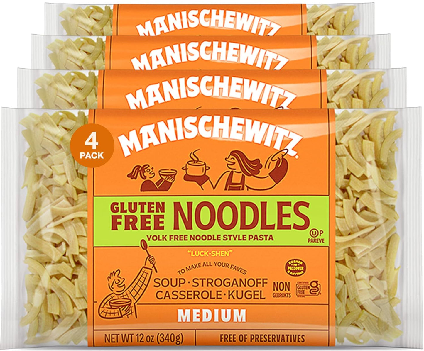 Manischewitz-Gluten-Free-Egg-Noodles-|-Medium-|-Yolk-|12-Ounce-381