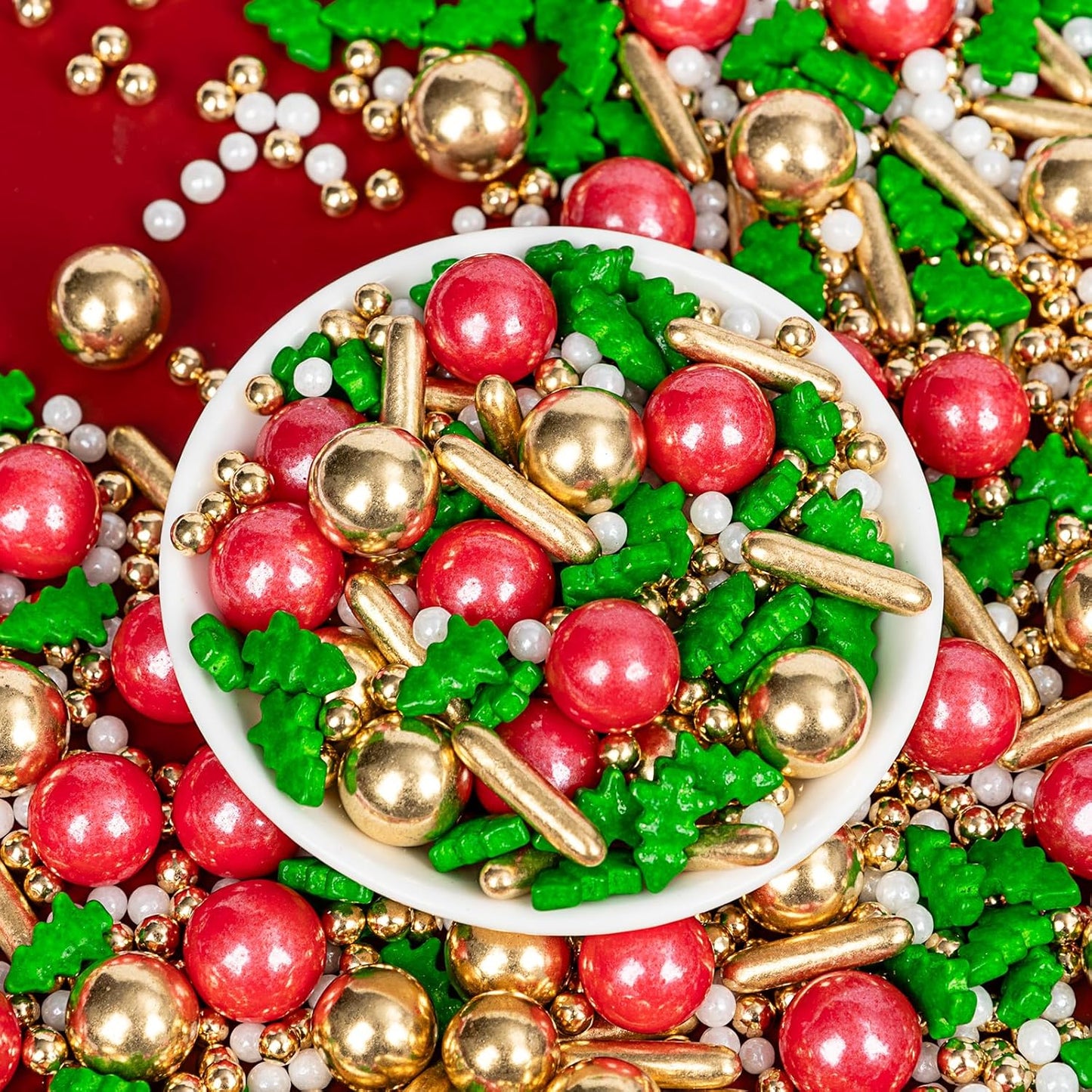 Edible-Christmas-Pearl-Sprinkles-for-Cake-Decorating,130g,Gold-Red-Green-and-White-Pearls-Trees-Sugar-929