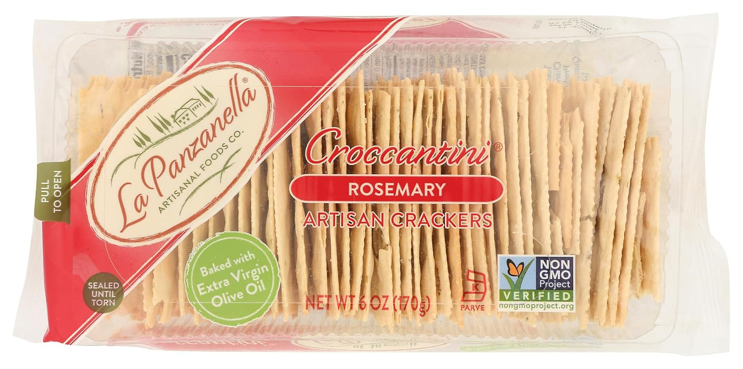 La-Panzanella,-Rosemary-Mini-Croccantini-Cracker,-6-Ounce---------1069