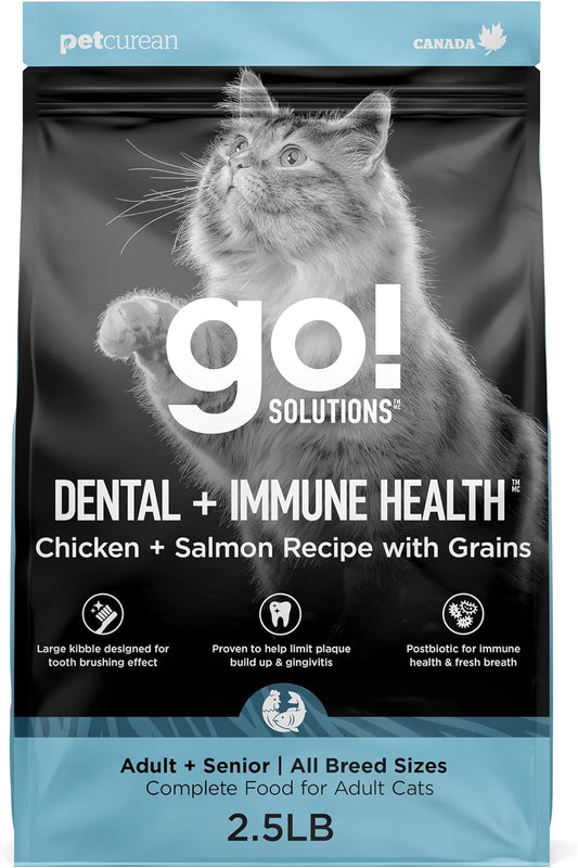 Go!-Solutions-Dental-+-Immune-Health-Chicken-+-Salmon-Dry-Cat-Food,-2.5-714