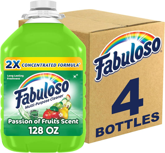 Fabuloso-Multi-Purpose-Cleaner,-2X-Concentrated-Formula,-Passion-of-Fruits-Scent,-4911