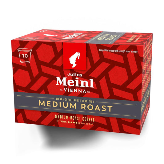 Julius-Meinl:-K-pods tostado medio,-1-compatible-con-Keurig-arábica,-10-cápsulas-K-Cup,-de139