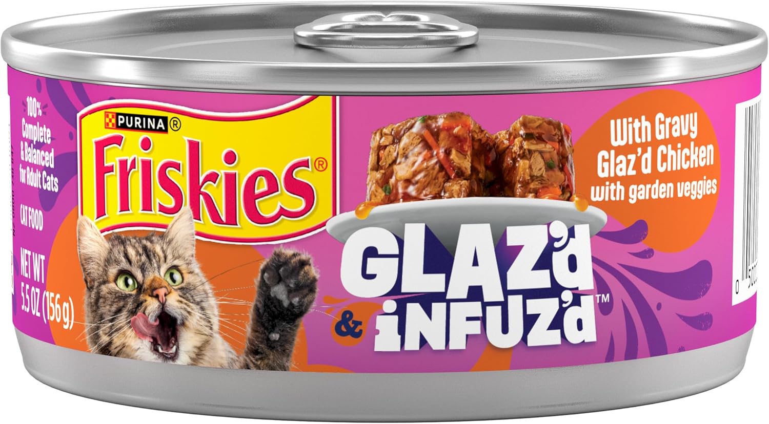 Purina-Friskies-Glaz’d-and-Infuz’d-with-Gravy-Glaz’d-Chicken-Wet-Food-Cats-5.5-(Pack1273