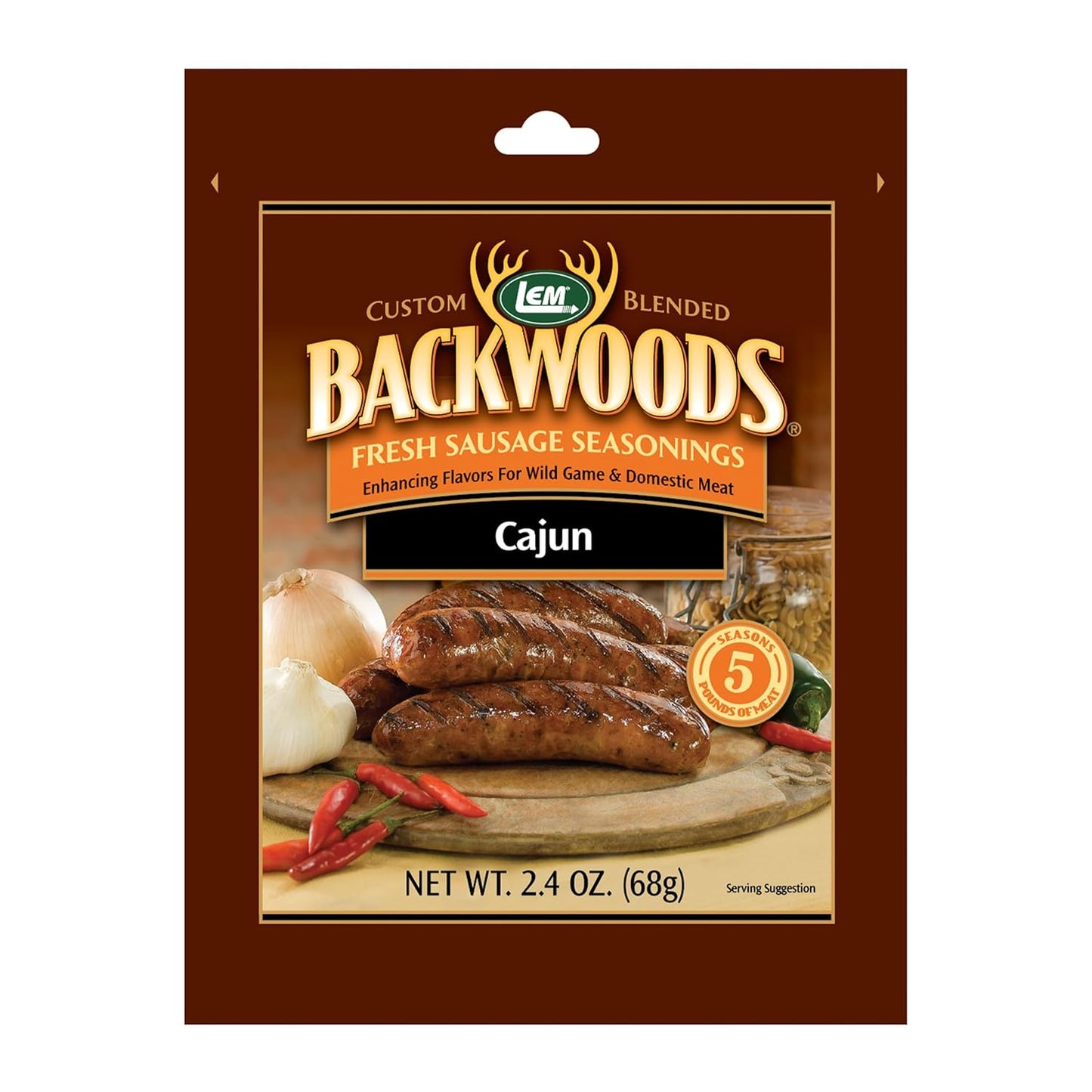 LEM-Productos-Condimento-de-cecina-cajún-Backwoods,-ideal-para-caza-y-751