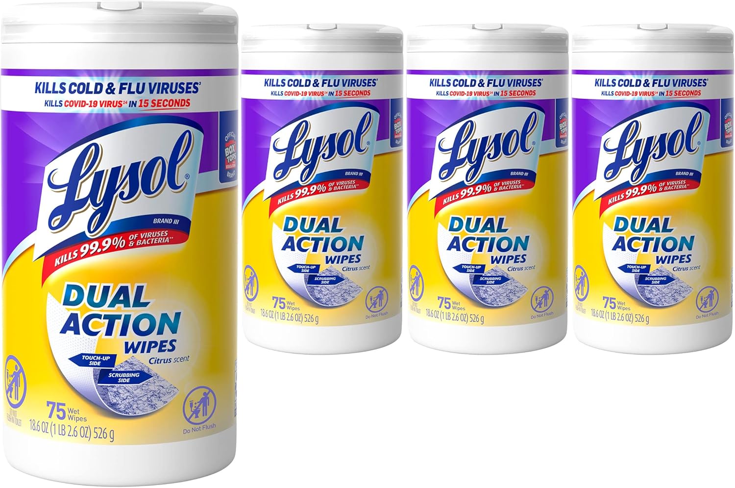 Lysol-Dual-Action-Disinfectant-Wipes,-Multi-Surface-Antibacterial-Scrubbing-Wipes,-For-5390
