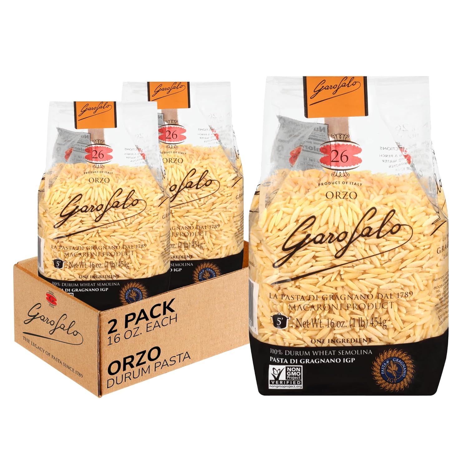 Garofalo---Premium-Durum-Wheat-Semolina-Orzo-Pasta-Italian-Bronze-Drawn,-561