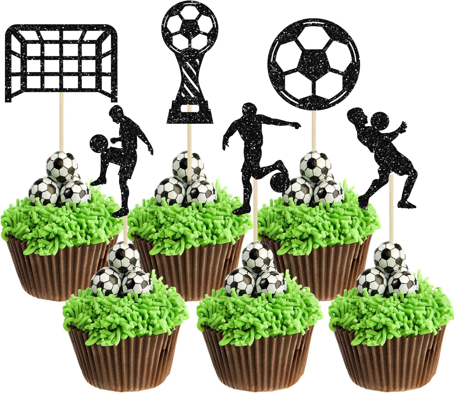 24Pcs-Soccer-Cupcake-Toppers-Glitter-Soccer-Ball-2818