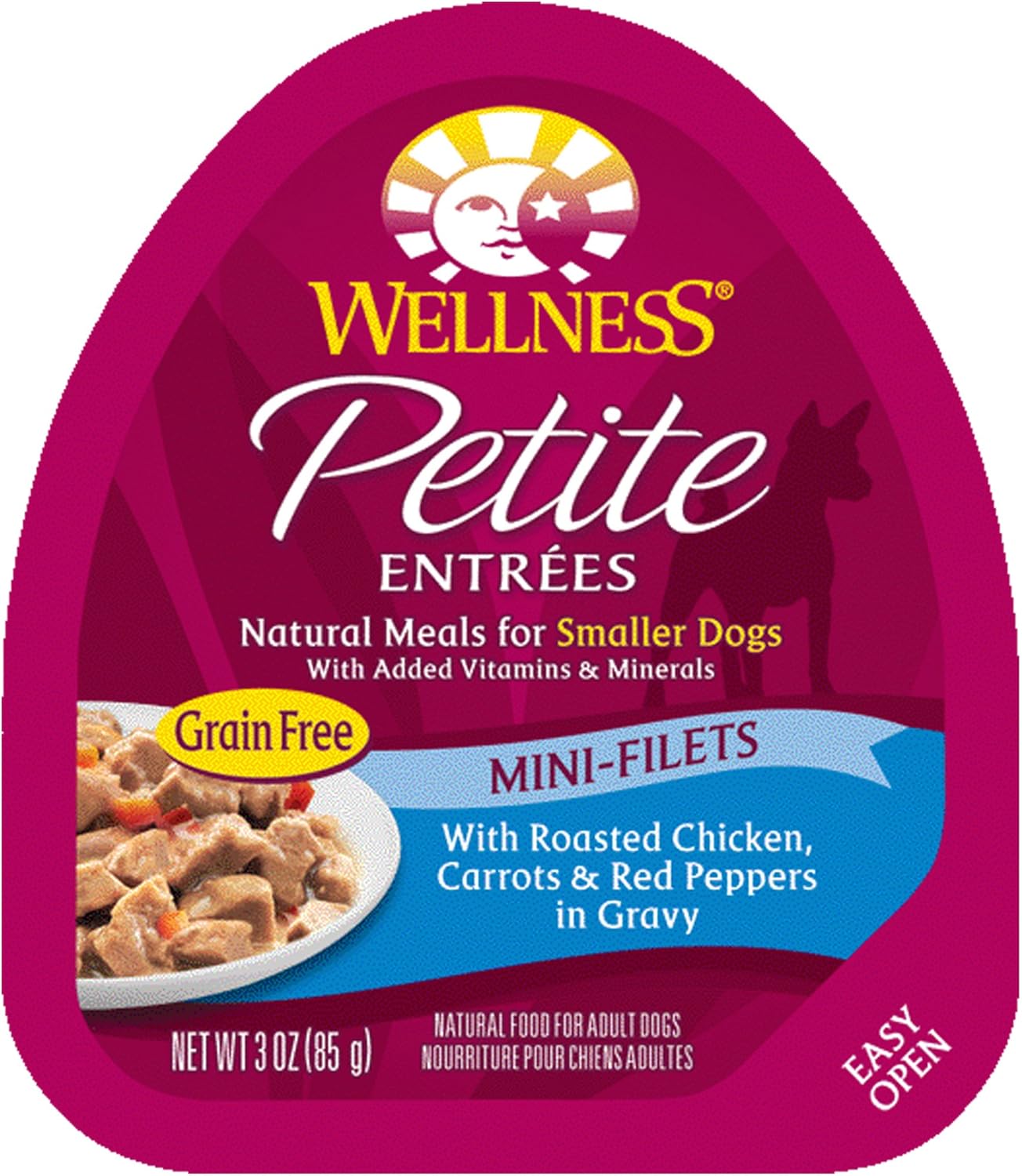 Wellness-Petite-Entrees-Mini-Fillets-Grain-Free-Roasted-Chicken-Natural-Wet-Dog-Food,-182