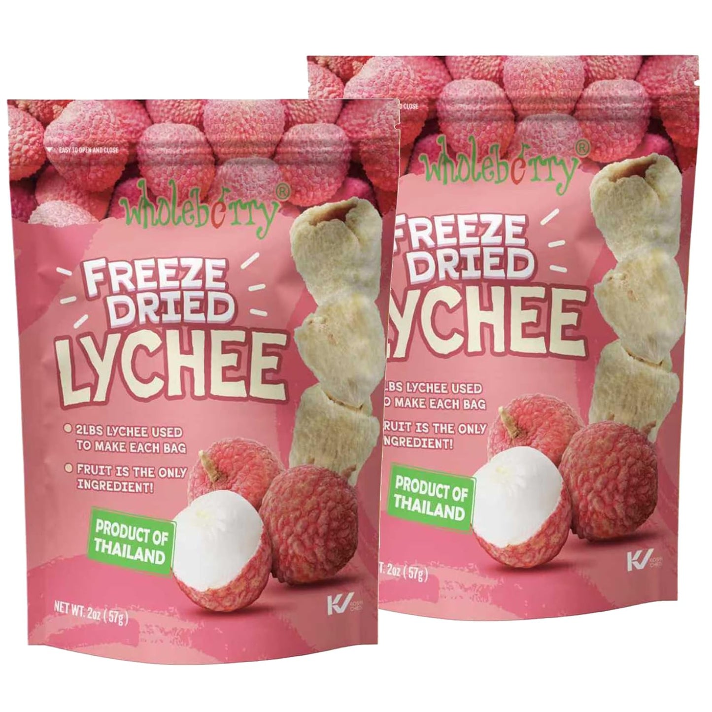 Wholeberry-Freeze-Dried-Lychee-2oz-Freeze-Dried-Fruit-Snack-Perfect-for-Smoothies,-Yogurt-Tea-298