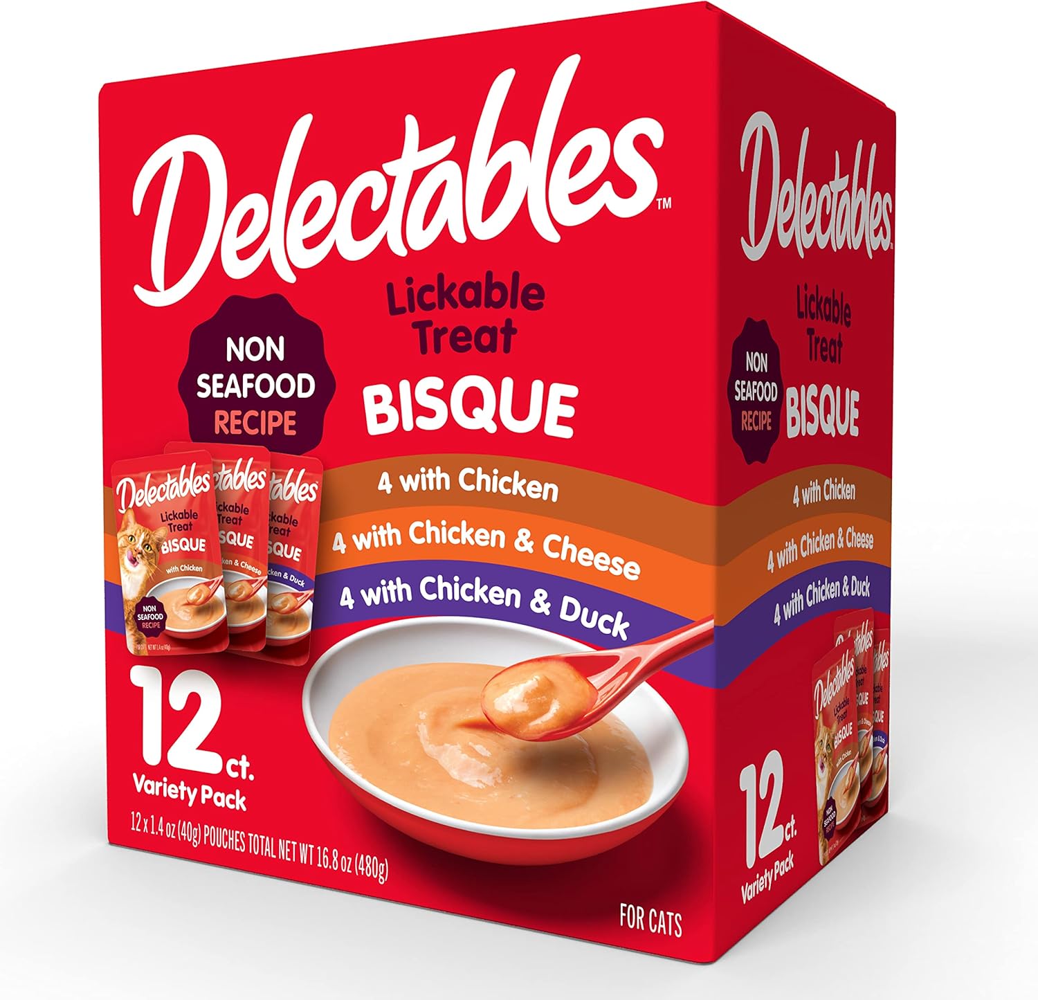 Delectables-Bisque-Non-Seafood-Lickable-Wet-Cat-Treats,-Variety-2454