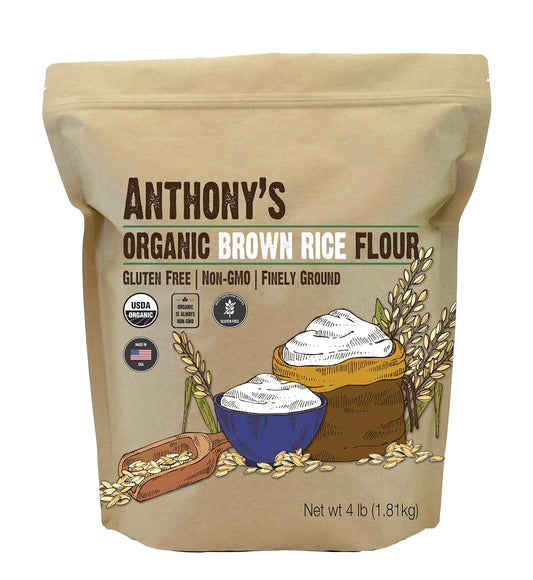 Anthony's-Harina-de-arroz-integral-orgánica,-4-libras,-sin-producto-981