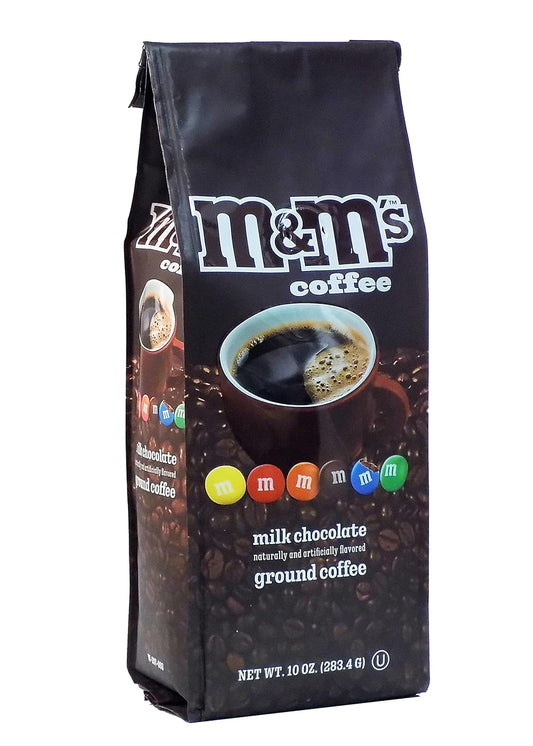Ground-Coffee,-Medium-Roast,-Milk-Chocolate-M&M-Flavored-10oz-Bag-------2066