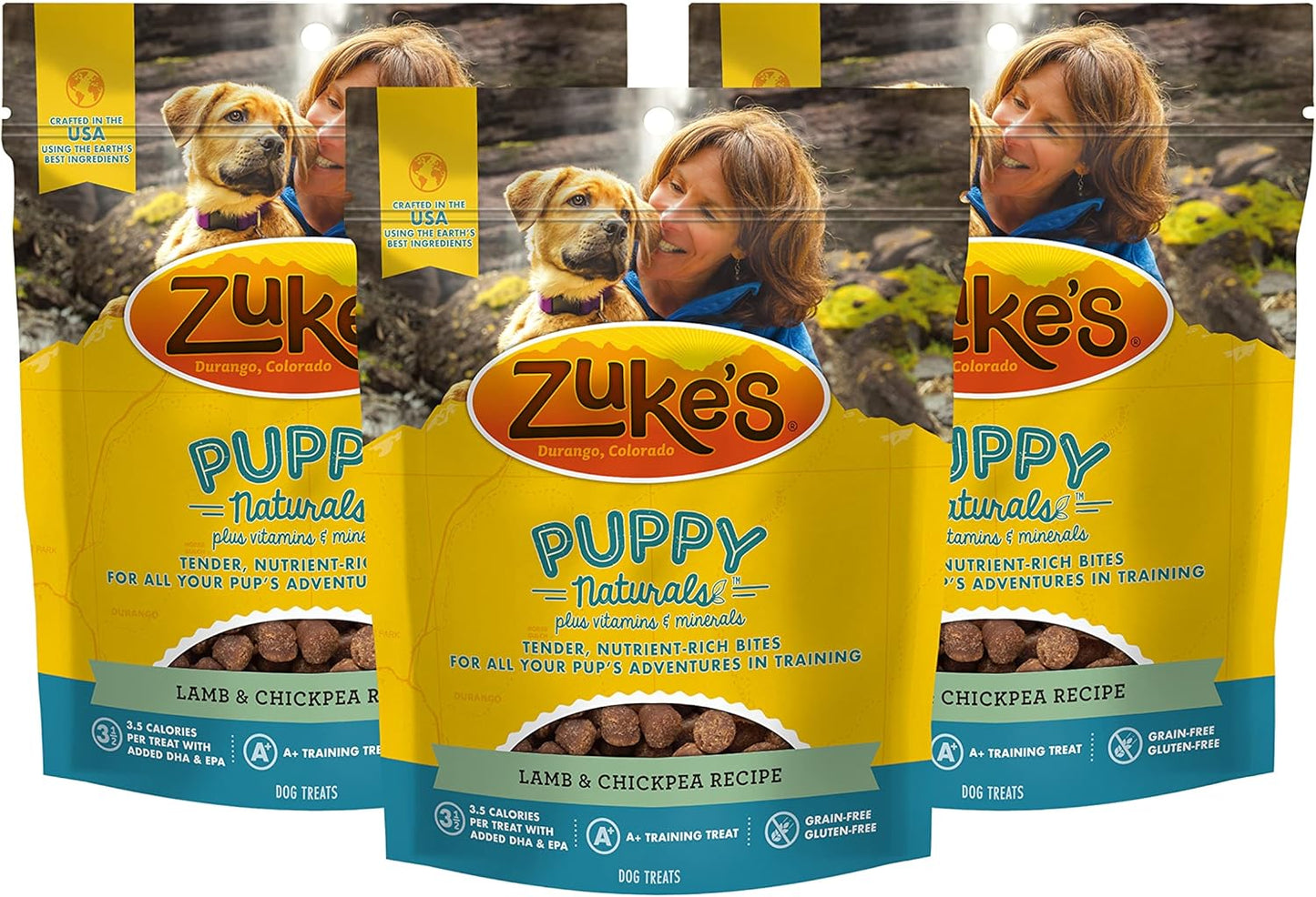 Puppy-Naturals-Dog-Treats-Lamb-&-Chickpea,-5-597